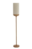 Light & Living Vloerlamp D23x159cm DANIA hout print crème - afbeelding 1