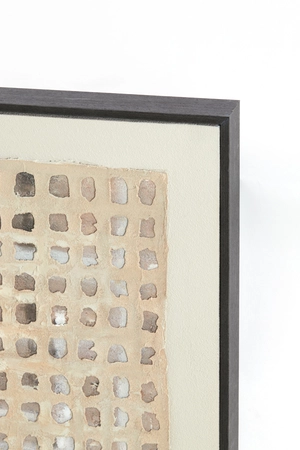 Light & Living Wandornament DEHESA 60X3,5X80 cm Crème Zand Taupe - afbeelding 3