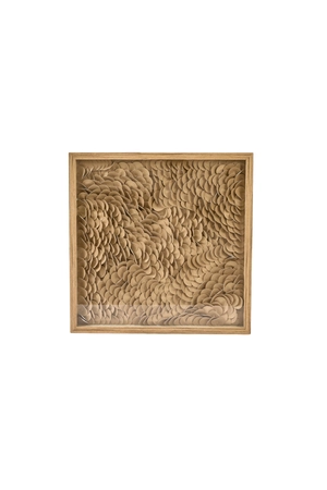 Light & Living Wandornament XELHU 60x4x60 cm Zand Naturel - afbeelding 4