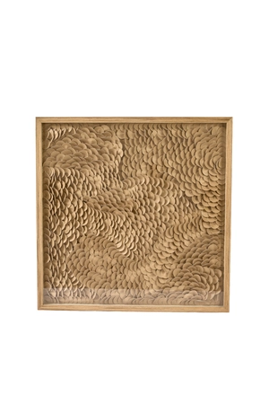 Light & Living Wandornament XELHU 80x4x80 cm Zand Naturel - afbeelding 4