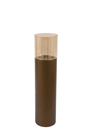 Light & Living Windlicht YON D25.5x107cm Mat Bruin - afbeelding 2