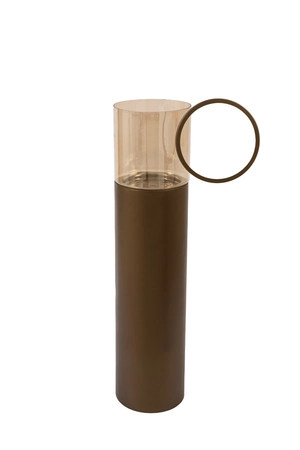 Light & Living Windlicht YON D25.5x107cm Mat Bruin - afbeelding 4