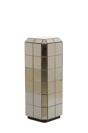 Light & Living Zuil LUCIANO 40x40x100 cm Bruin - afbeelding 3