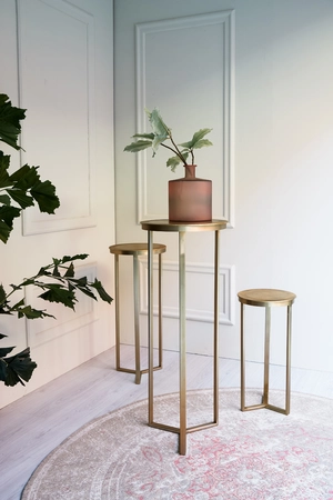 Light & Living Zuil RETIRO Ø40x101 cm Lichtgoud - afbeelding 3