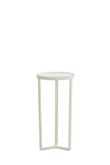Light & Living Zuil RETIRO Clear Rib Glass Ø30x60,5 cm Crème - afbeelding 1