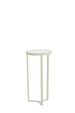 Light & Living Zuil RETIRO Clear Rib Glass Ø30x60,5 cm Crème - afbeelding 2
