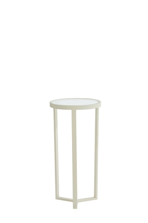 Light & Living Zuil RETIRO Clear Rib Glass Ø30x60,5 cm Crème - afbeelding 3