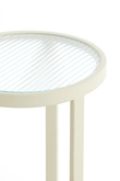 Light & Living Zuil RETIRO Clear Rib Glass Ø30x60,5 cm Crème - afbeelding 4