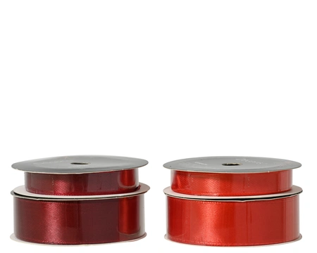 Lint polyester L300b2h0.01cm rood a6 - afbeelding 1