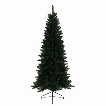 Lodge Slim Pine Kunstkerstboom Groen - H 180 x D 96 cm