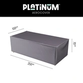 Lounge bench cover 250x100xH70
