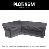 Lounge cover L left 270x210x85xH65/90 HB - afbeelding 2