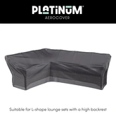 Lounge cover L left 270x210x85xH65/90 HB - afbeelding 3