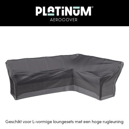 Lounge cover L Right 270x210x85xH65/90 HB Anthracite - afbeelding 2