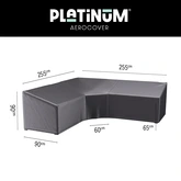 Lounge cover L/Trapeze 255x255x90xH65/90 HB - afbeelding 1