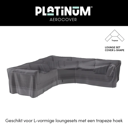 Lounge cover L/ Trapeze 300x300x100xH70 Anthracite - afbeelding 2