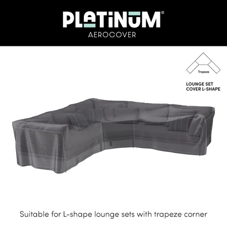 Lounge cover L/ Trapeze 300x300x100xH70 Anthracite - afbeelding 3