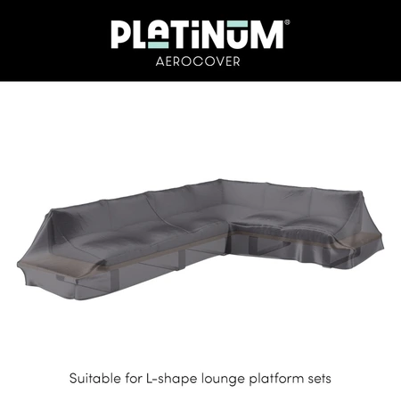 Lounge platform cover 325x255x90xH30/45/70 Right Anthracite - afbeelding 3