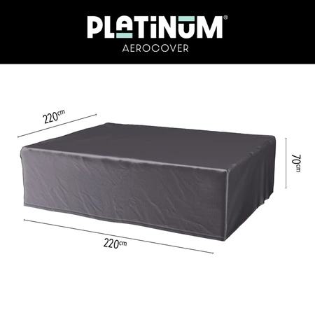 Lounge set cover 220x220xH70 Anthracite - afbeelding 1