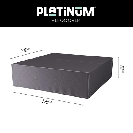 Lounge set cover 275x275xH70 Anthracite - afbeelding 1