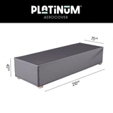 Loungebed cover 210x75x40