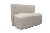 Loveseat Falun L 115 x H 76 cm beige - afbeelding 2