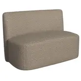 Loveseat Falun L 115 x H 76 cm taupe