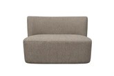 Loveseat Falun L 115 x H 76 cm taupe