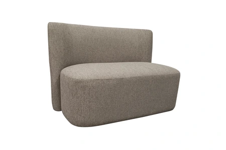 Loveseat Falun L 115 x H 76 cm taupe - afbeelding 2