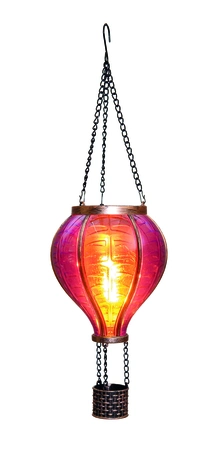 Luchballon solar 36x11cm roze