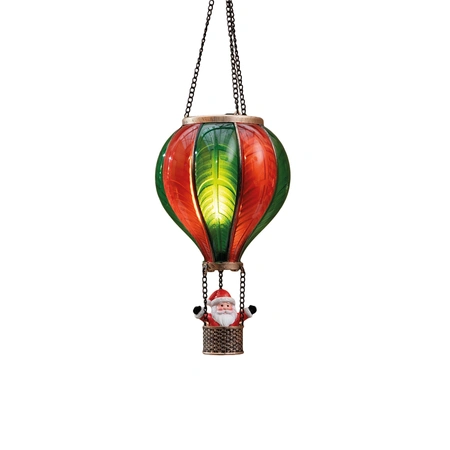 Luchtballon 20l 45x14cm rood/groen
