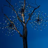 Lumineo 3 stuks poolster hanger (216 LED) Ø 45CM - afbeelding 2