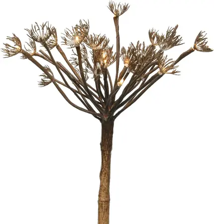 Lumineo bereklauw tak met LED 35 x 35 x 80 cm warm wit