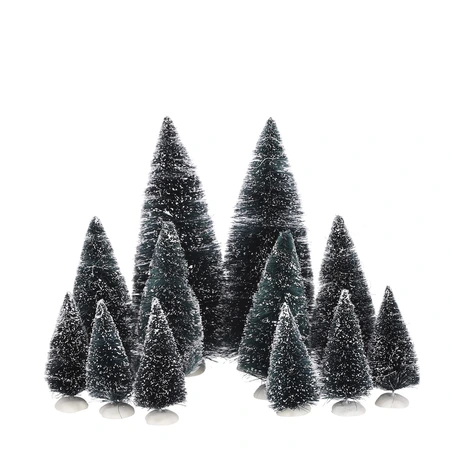 Luville Bristle tree assorted 12 pieces - l37xh9cm