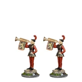Luville Kerstdorpminiatuur Efteling Heraut - set van 2 - H 6 cm