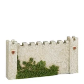 Luville Kerstdorpminiatuur Efteling Herautenplein muur - L 14 x B 2 x H 7 cm