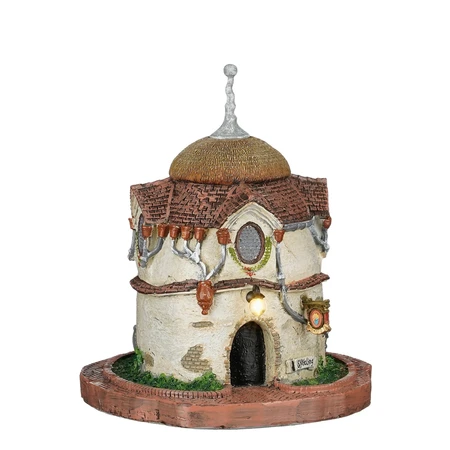 Luville Kerstdorpminiatuur Efteling Lots Kraamhuys - L 13 x B 14,5 x H 15,5 cm