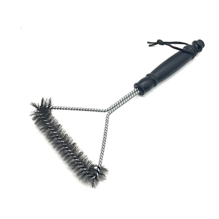Maestro BBQ borstel RVS + gegalvaniseerd 30,5 x 16,5 cm