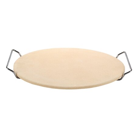 Maestro BBQ Pizzasteen Ø 33 cm + pizzasnijder - afbeelding 2