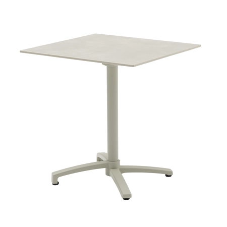 Malmö bistrotafel 70 x 70 cm zand inklapbaar