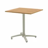 Malmö bistrotafel 70 x 70 cm zand inklapbaar teak