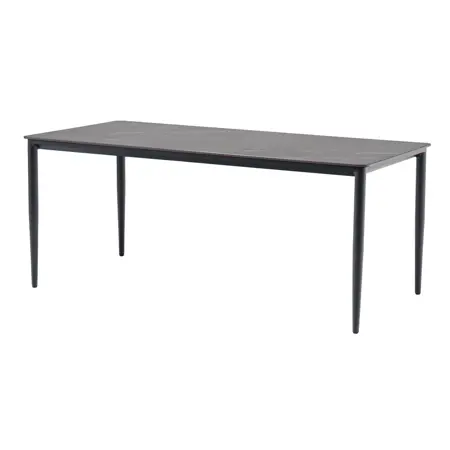 Malmö tafel 180 + 4 Bo zwart - afbeelding 3