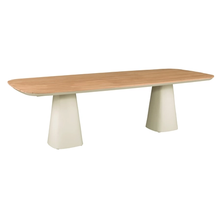 Marina tafel 260 x 105 x H75cm zand teak