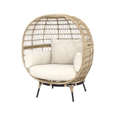 Mauritius loveseat ei L 105 x B 116 x H 150 cm natural