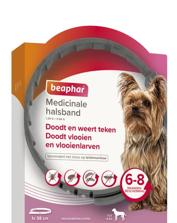 Medicinale halsband hond tot 8kg