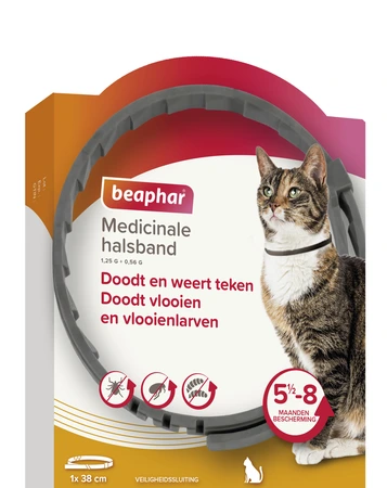 Medicinale halsband kat