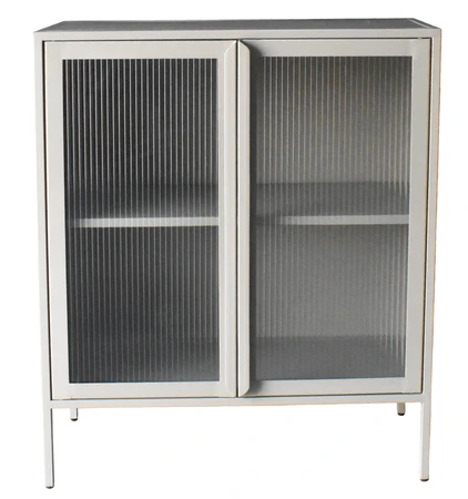 Metalen kast L 90 x H 110 x D 40 cm - afbeelding 3