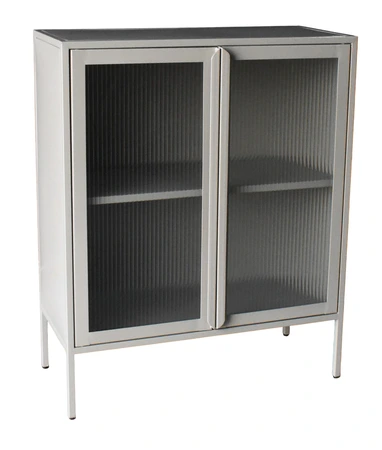 Metalen kast L 90 x H 110 x D 40 cm - afbeelding 2