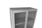 Metalen kast L 90 x H 110 x D 40 cm - afbeelding 5