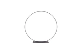 Metalen ring op voet - D45cm Zwart